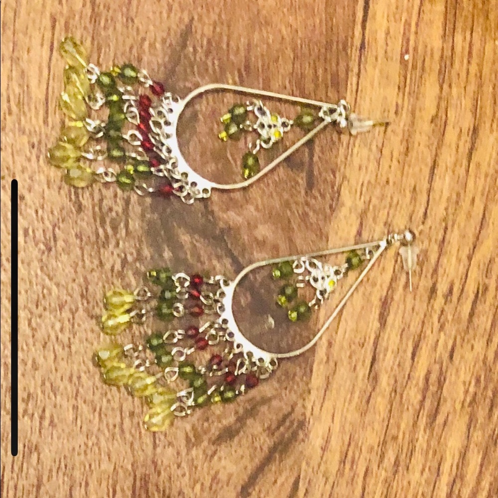 dangly earrings